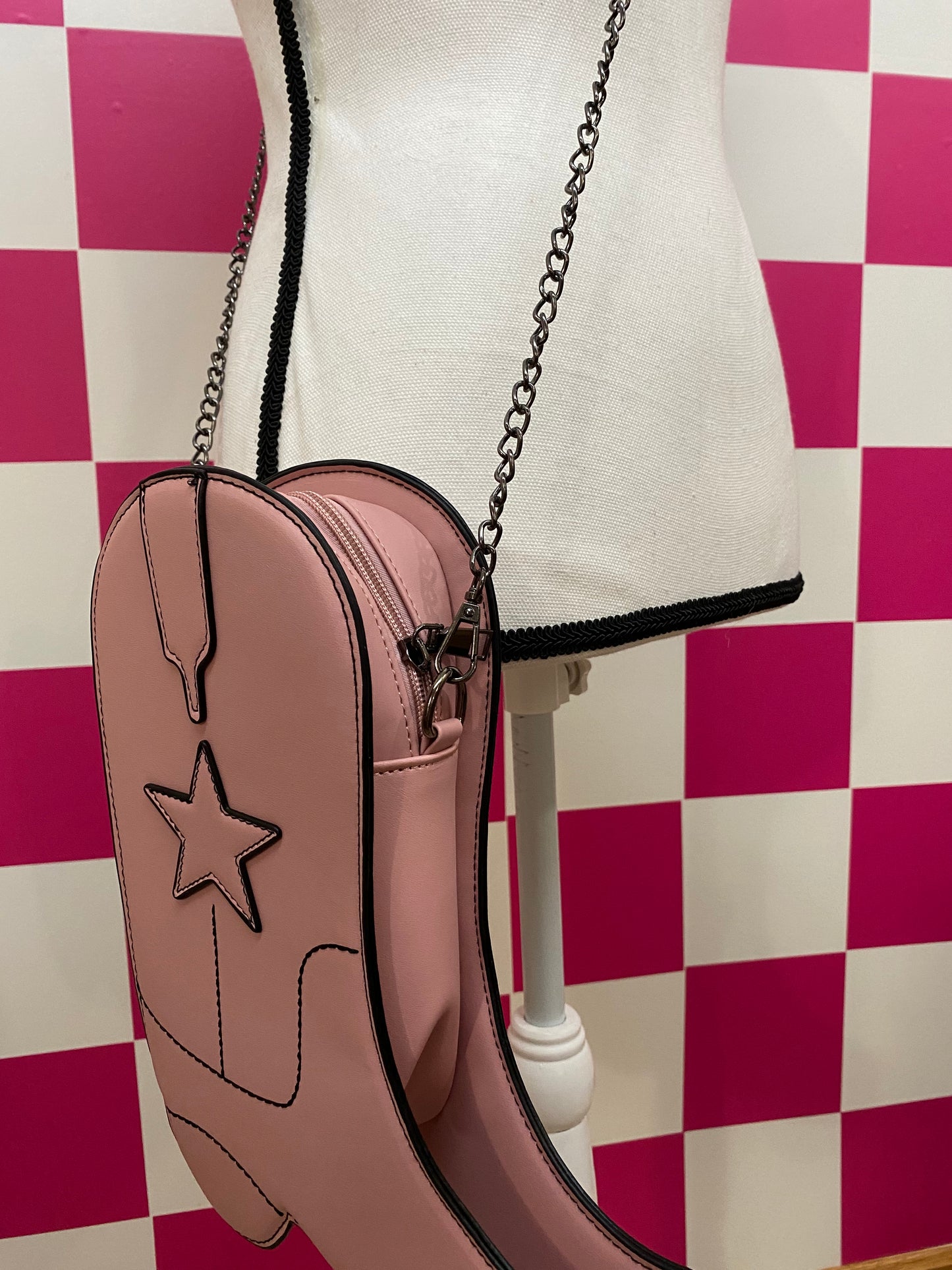 Knocking Boots Crossbody Purse