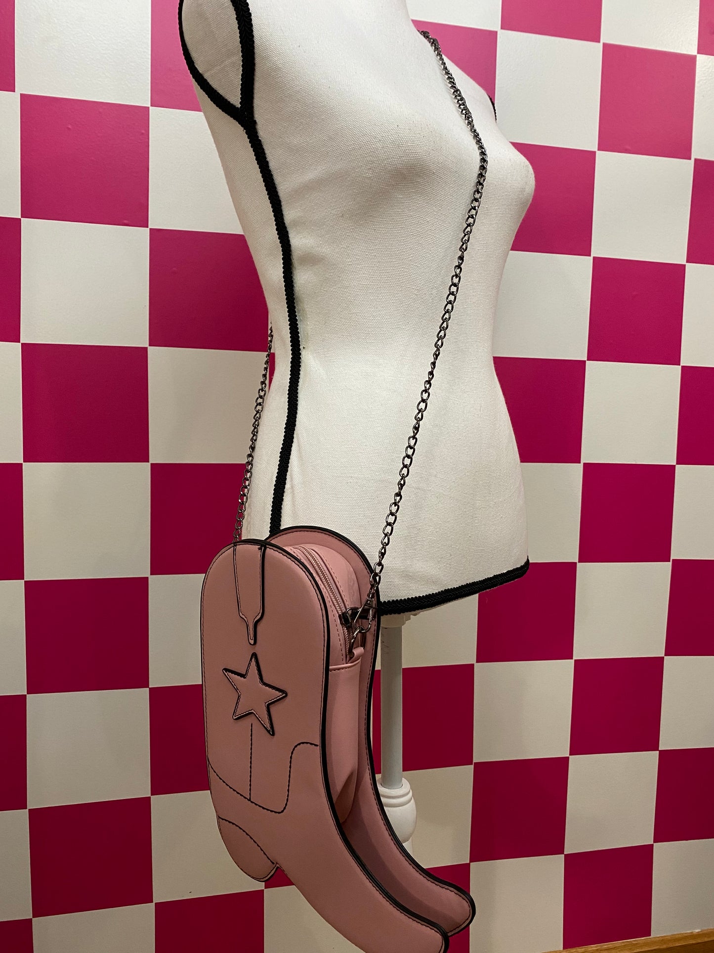 Knocking Boots Crossbody Purse