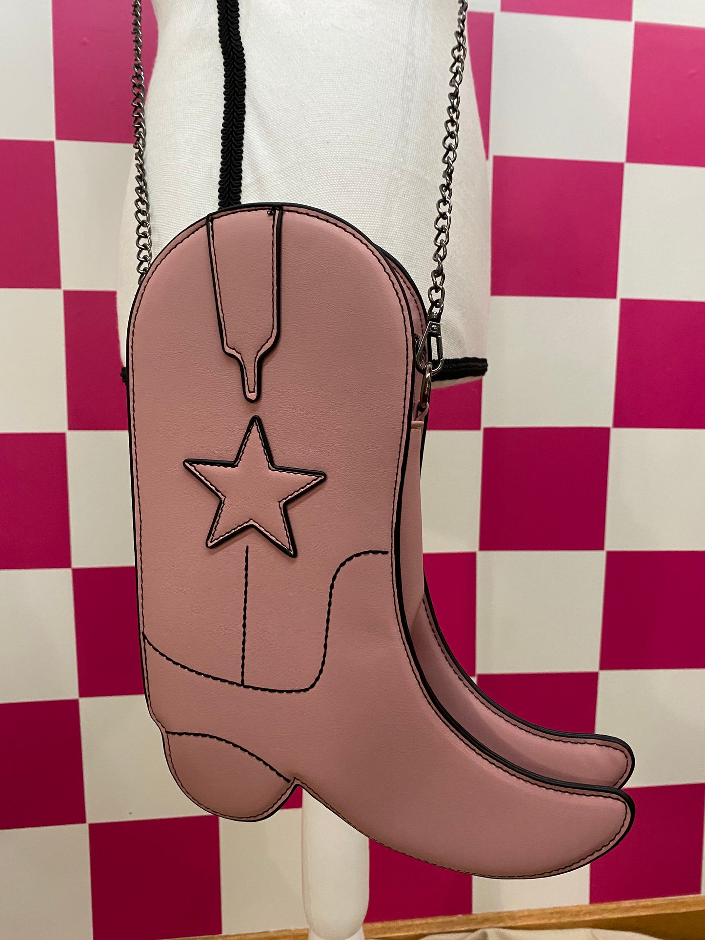 Knocking Boots Crossbody Purse