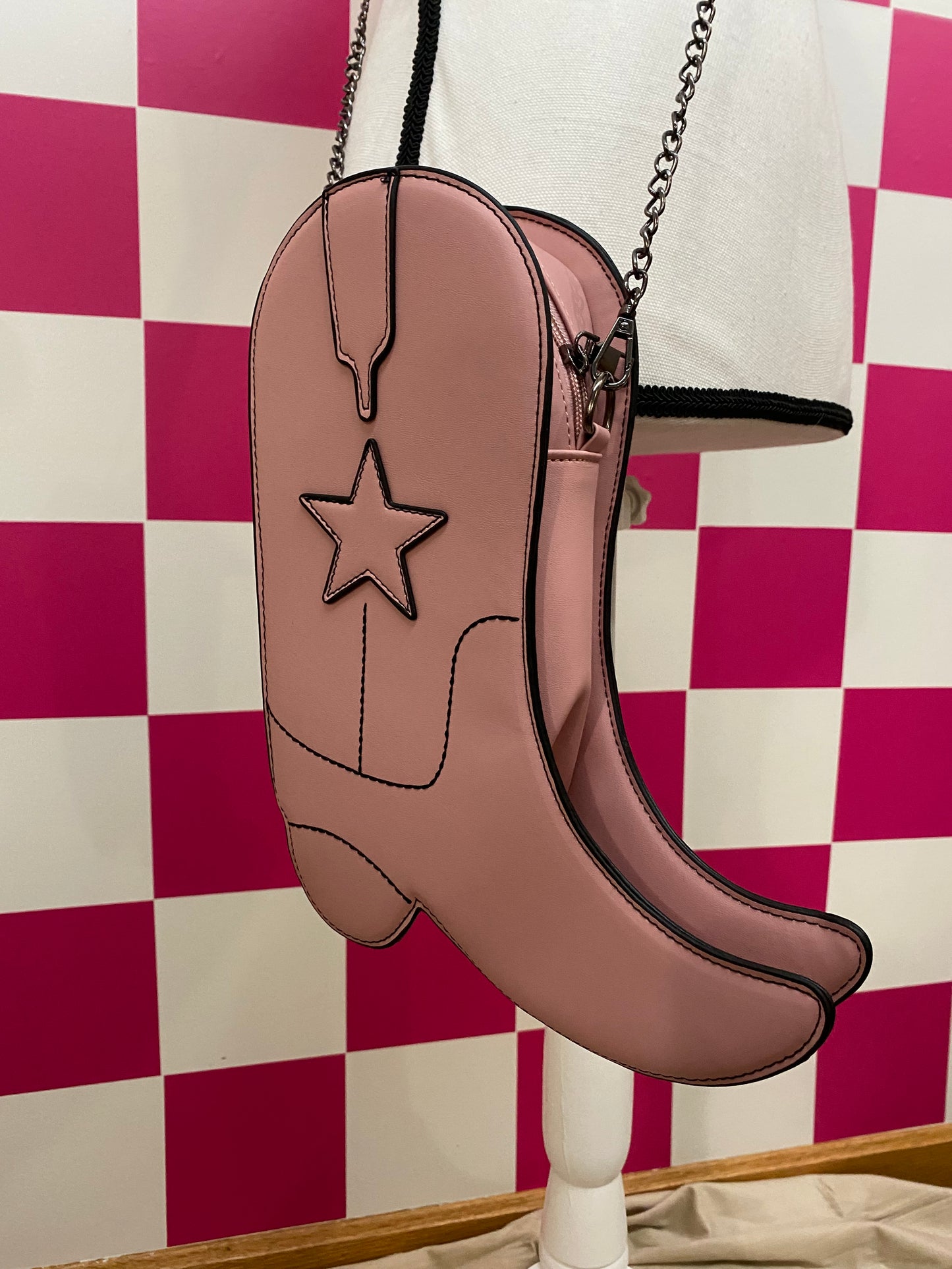 Knocking Boots Crossbody Purse