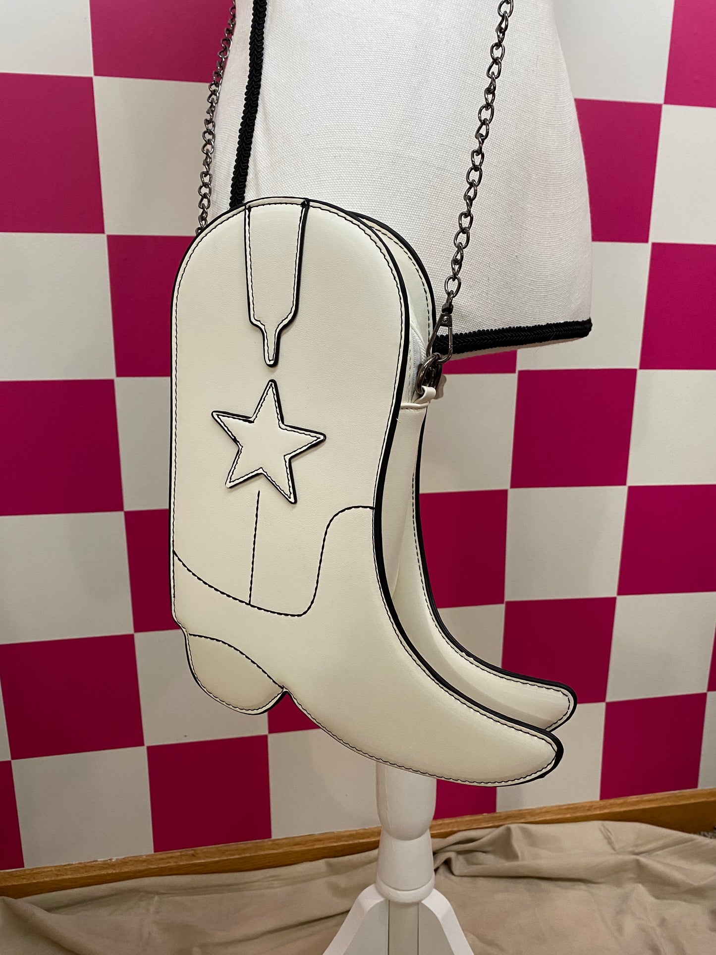 Knocking Boots Crossbody Purse