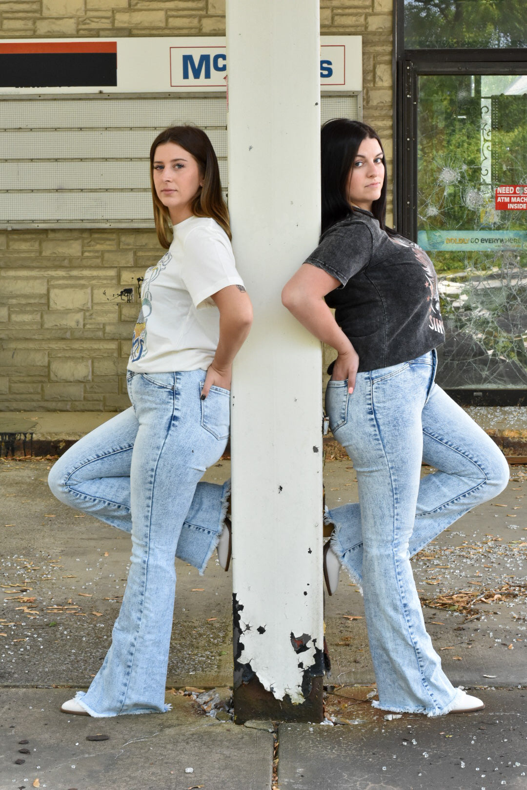 The Sophie Denim Flare Jeans