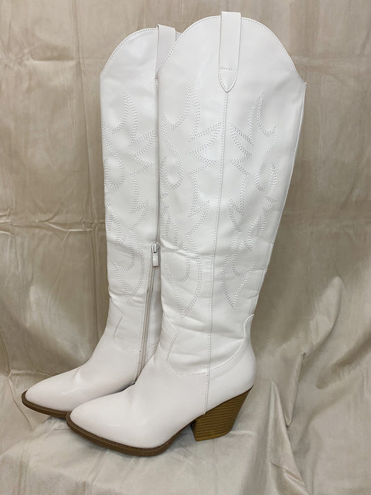 Knee High Western Carrie Boot